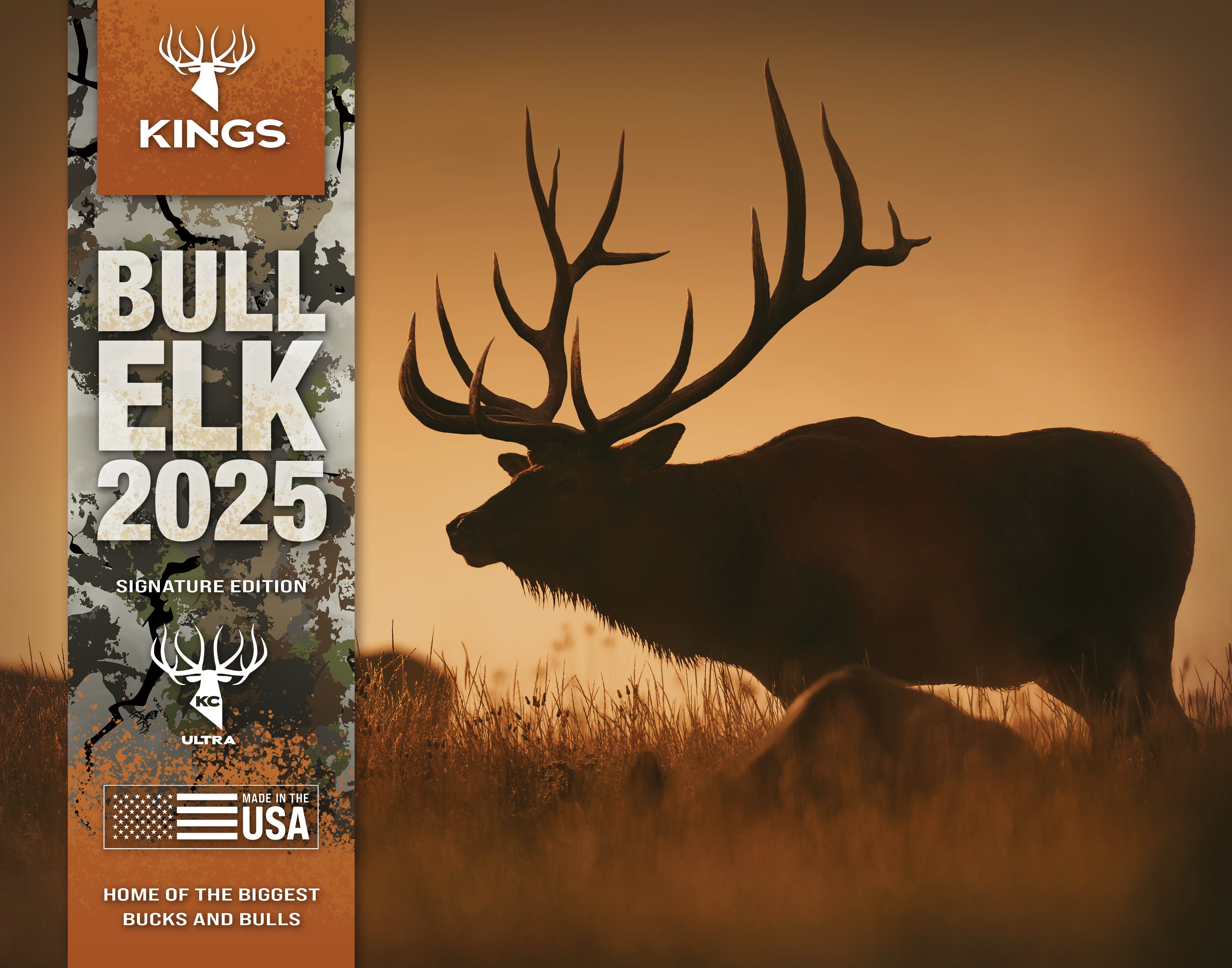 2025 Kings Bull Elk Calendar Kings Camo