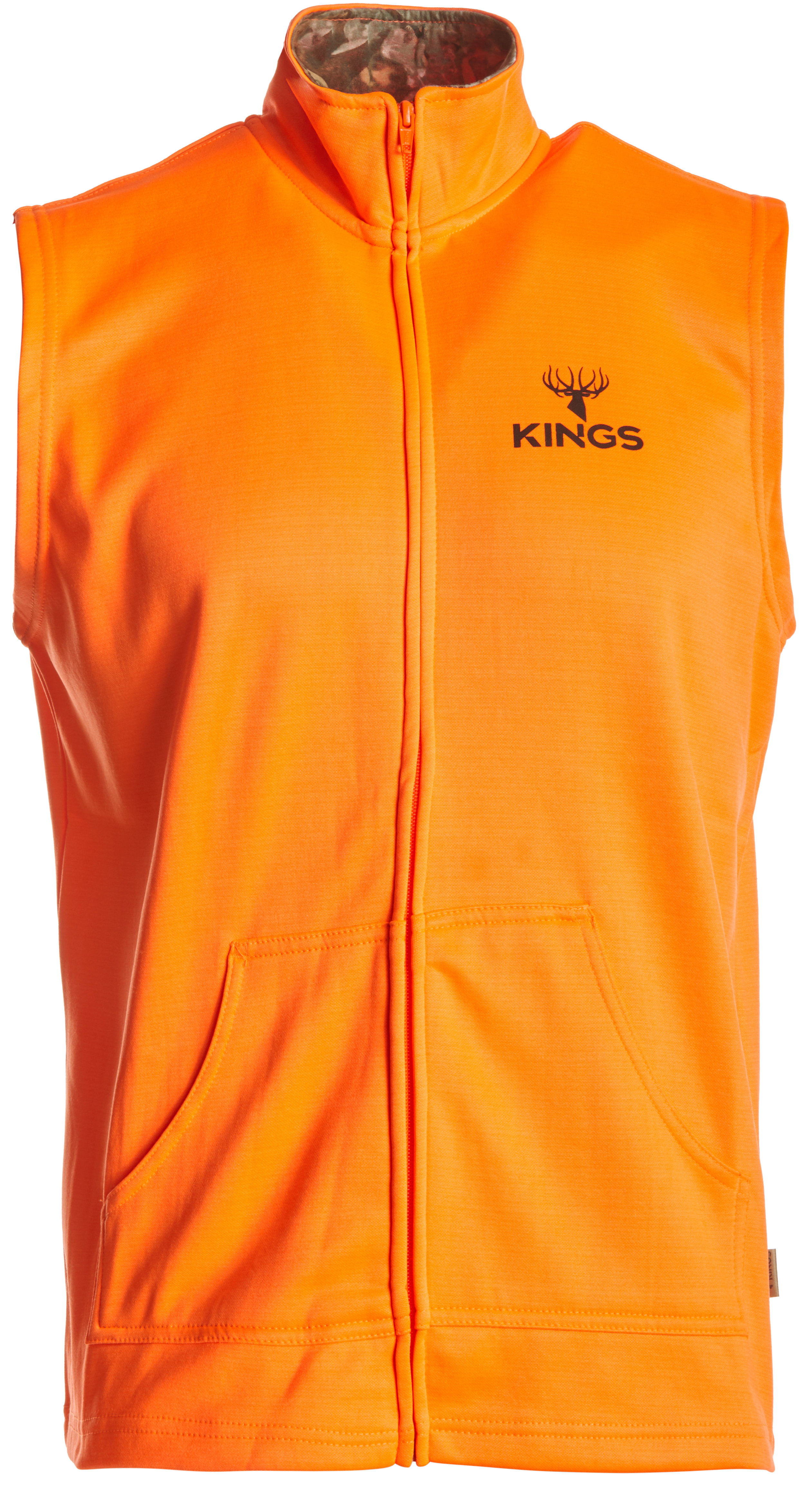 Blaze Orange Hunter Fleece Vest King's Camo – Kings Camo