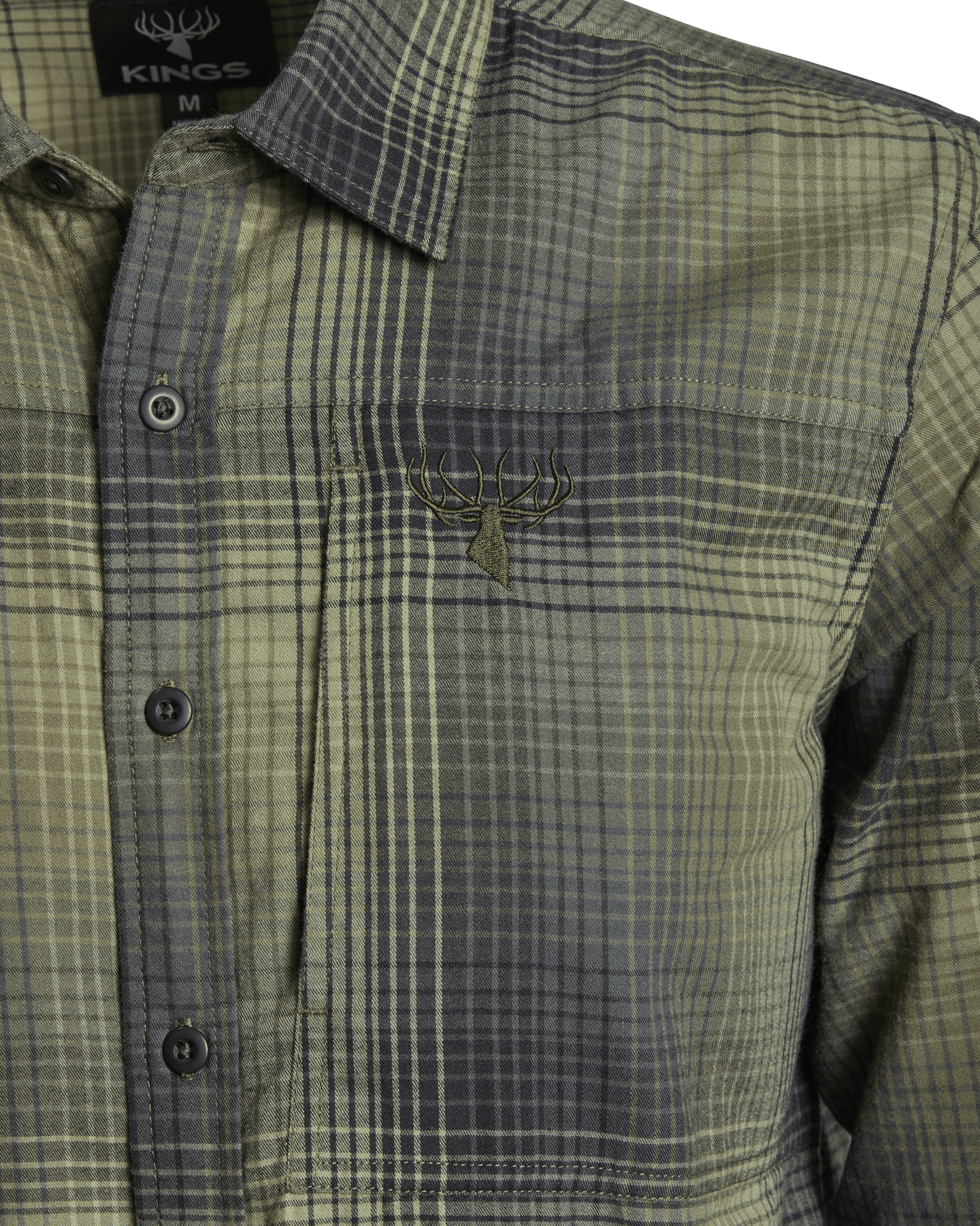 Modern Olive Plaid