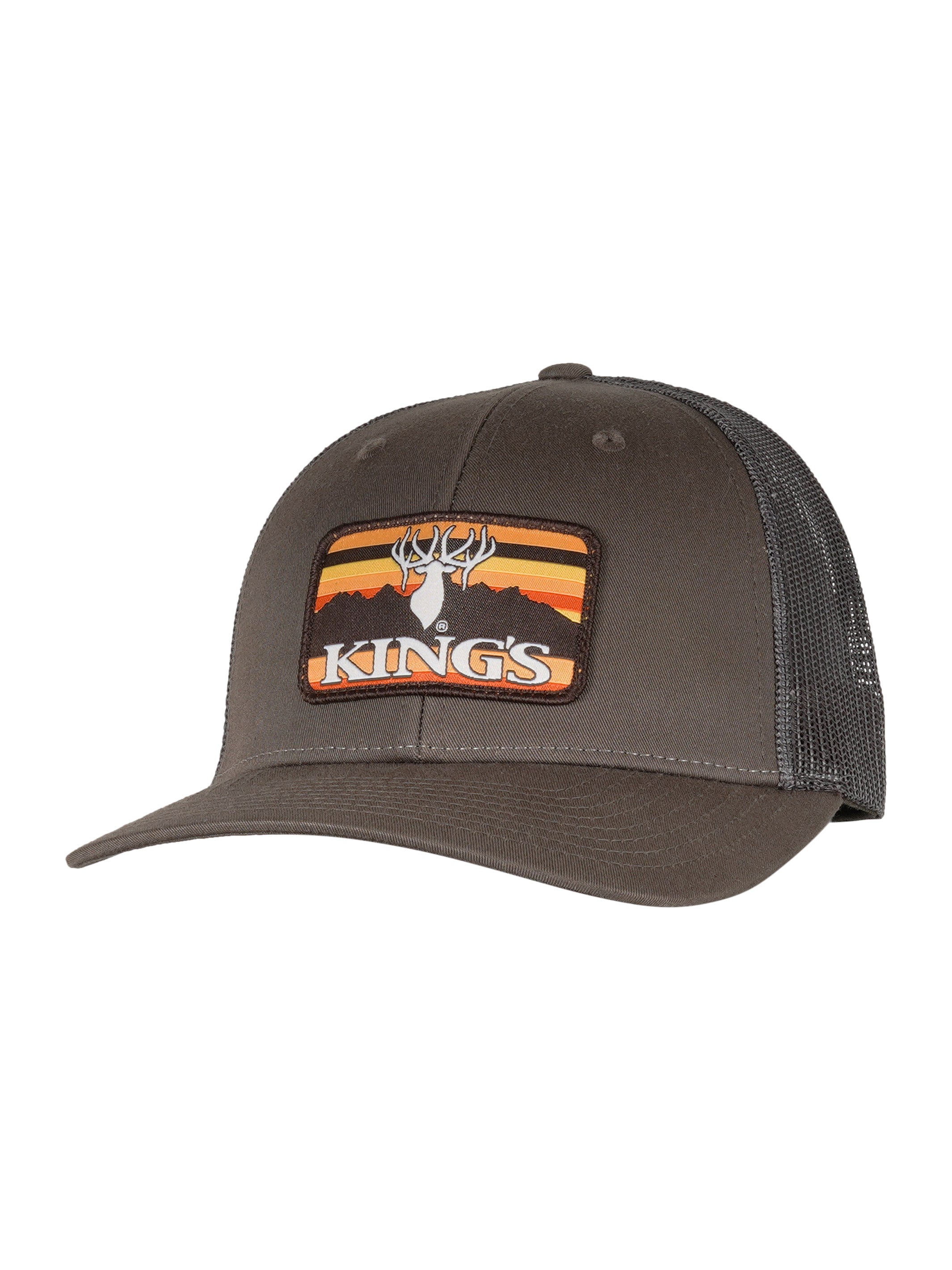 King's Camo Kings Trucker Vista Patch Hat