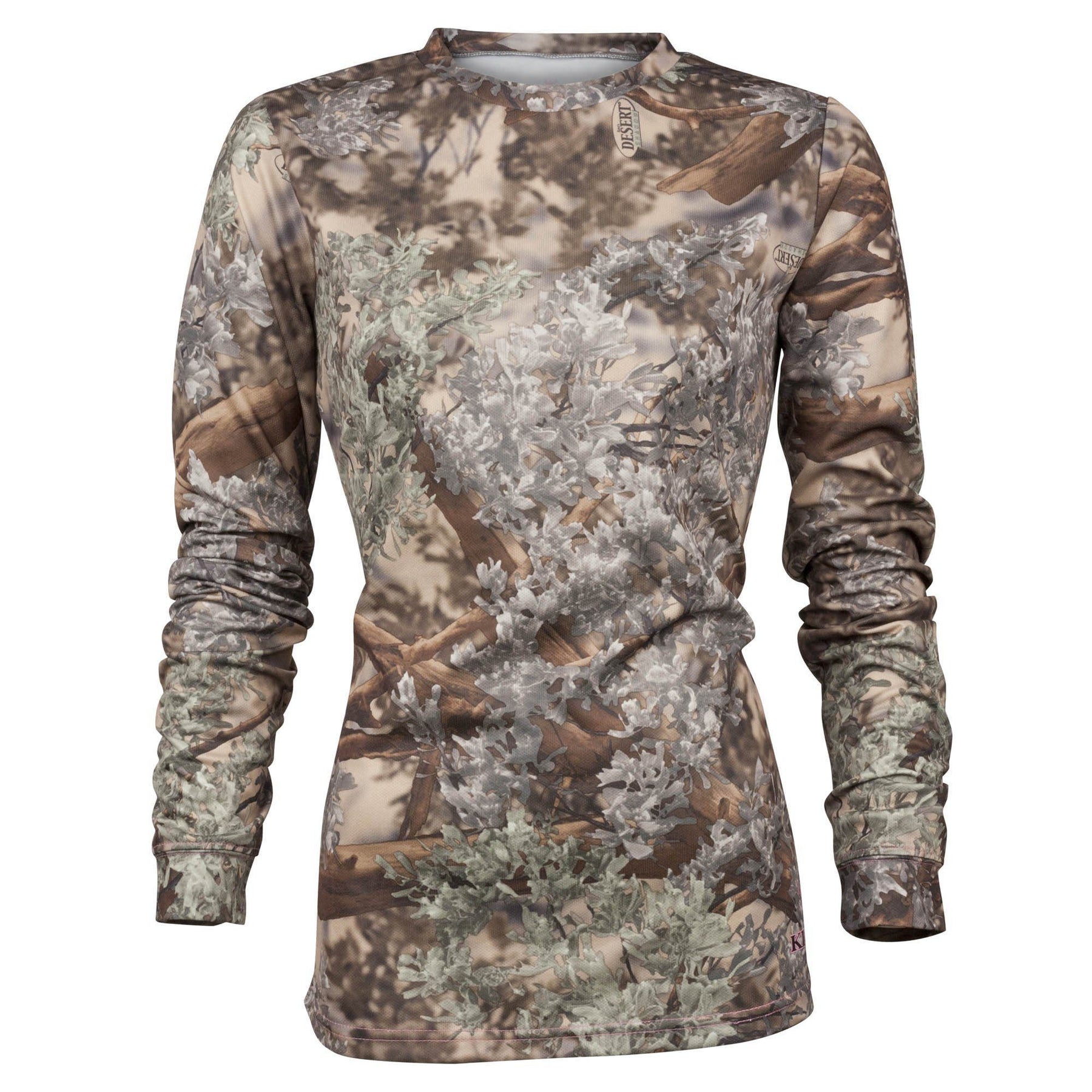 Women's Hunter Long Sleeve Tee Desert Shadow | King's Camo