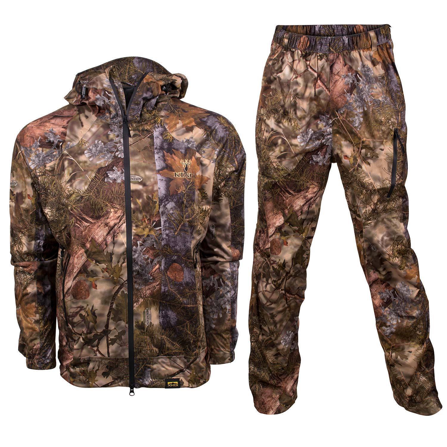 Men's StormShield Insulated Fishing Hunting Pro DWR Water Camouflage Wading  Rain Jacket