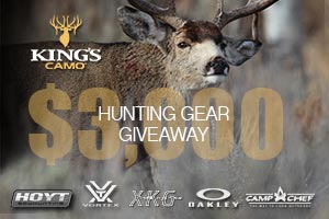 King's Camo August Giveaway Winners!