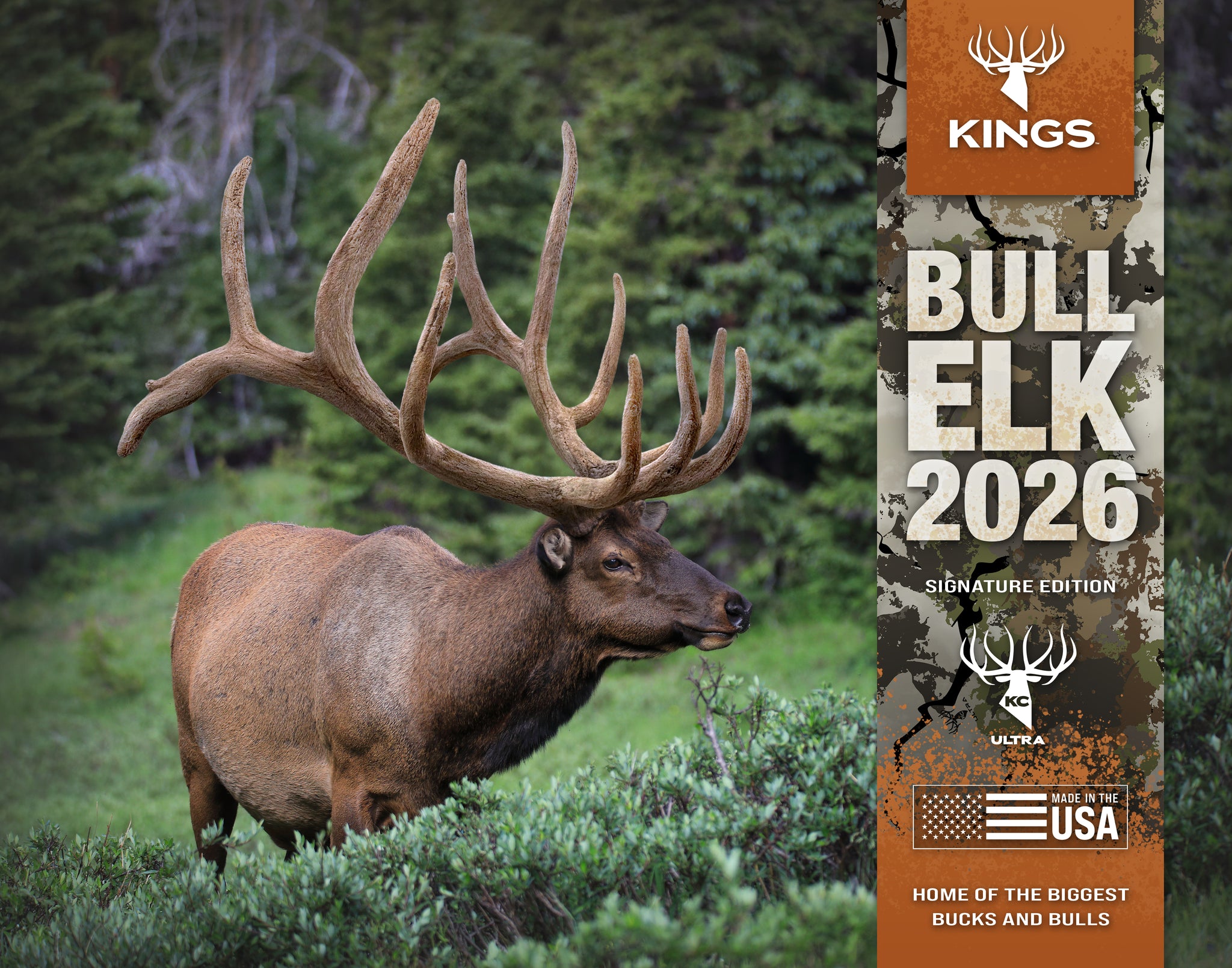 2026 Kings Bull Elk Calendar