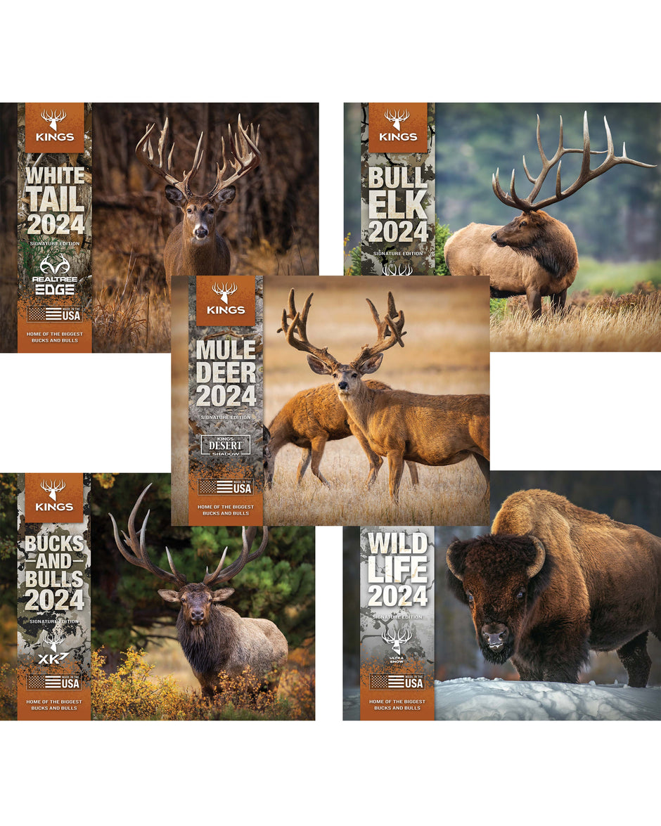 2024 Kings 5-Pack Calendar Bundle | Kings Camo