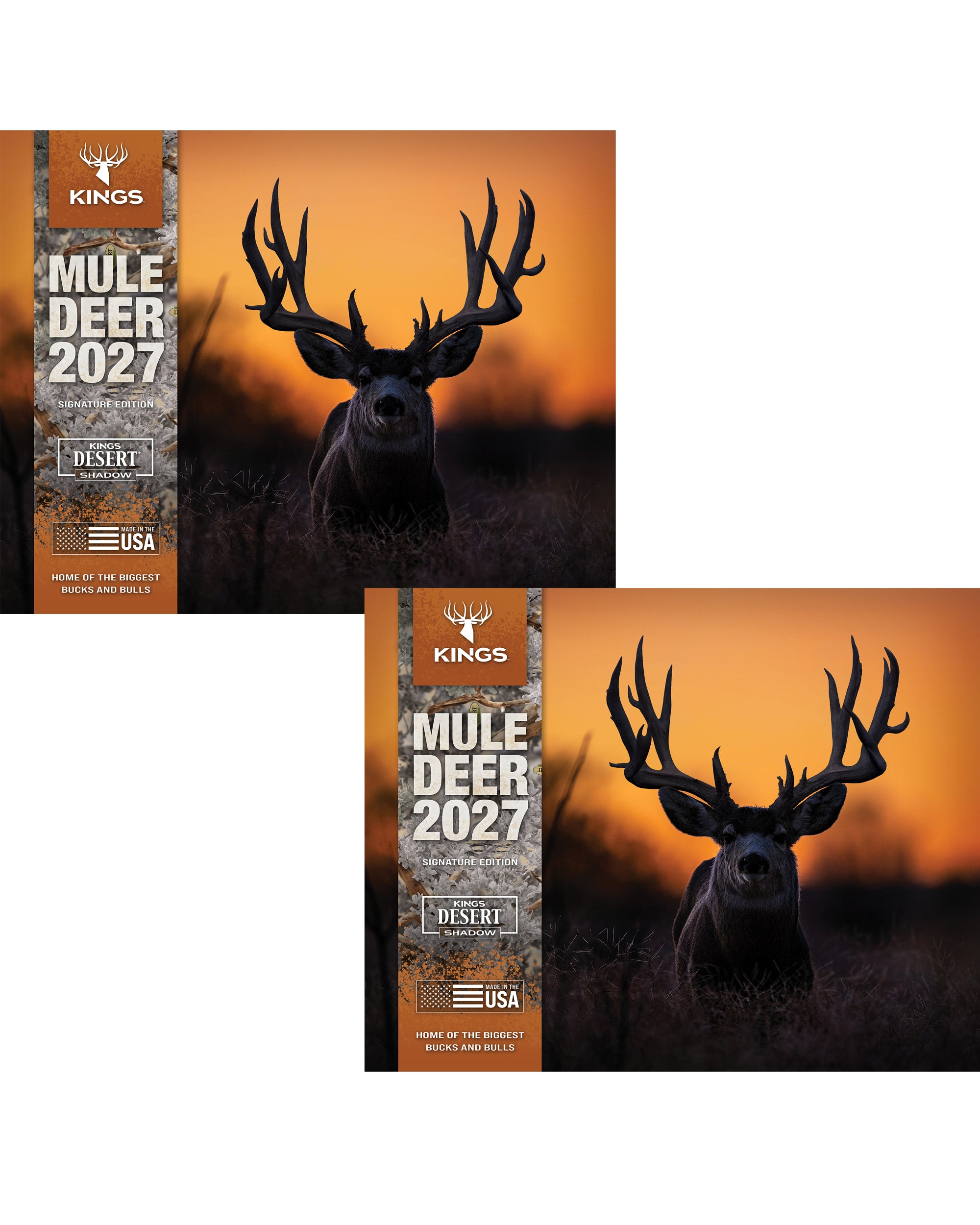 Kings Calendars 2027 Kings Mule Deer Calendar TWIN PACK