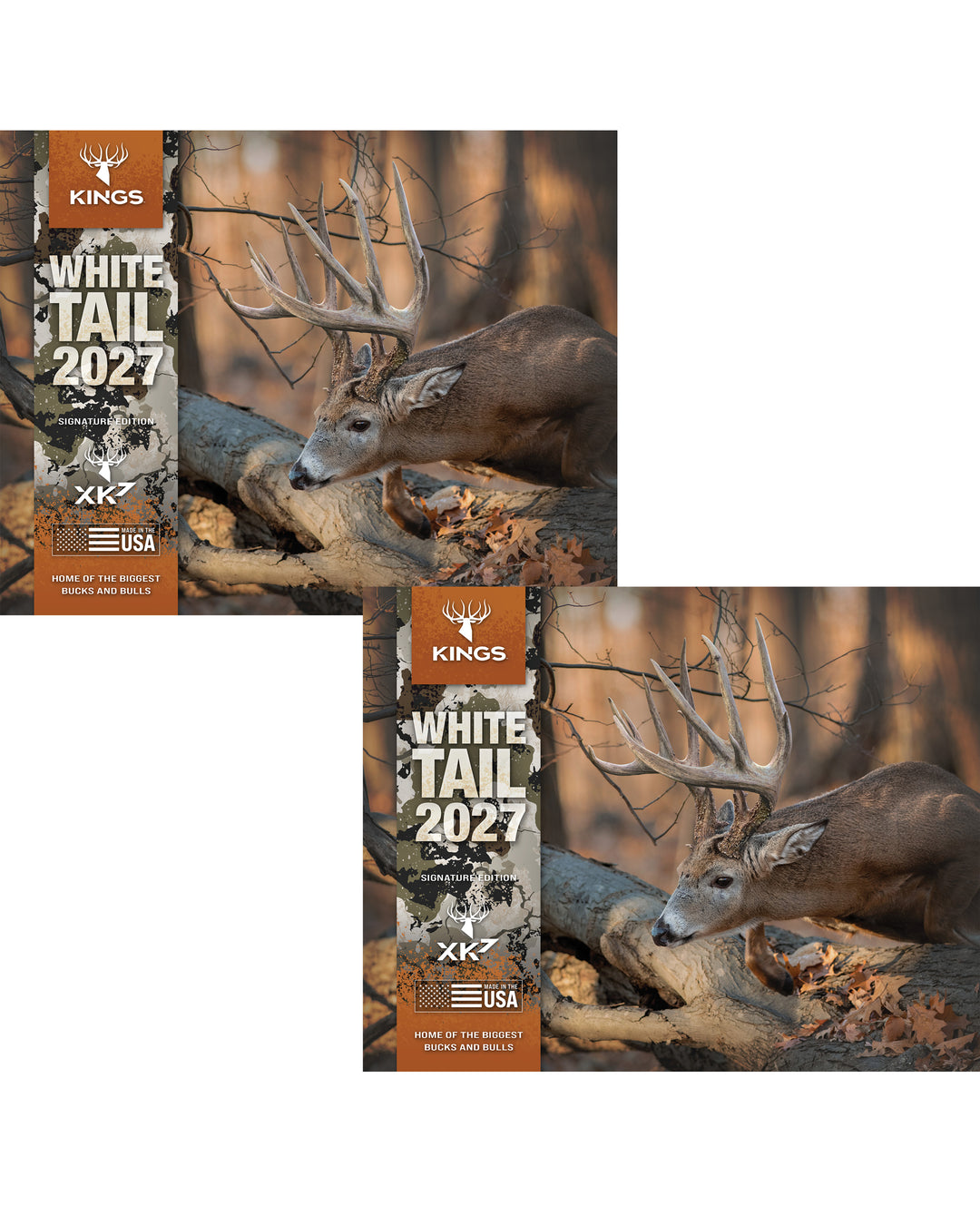 2027 Kings Whitetail Calendar TWIN PACK