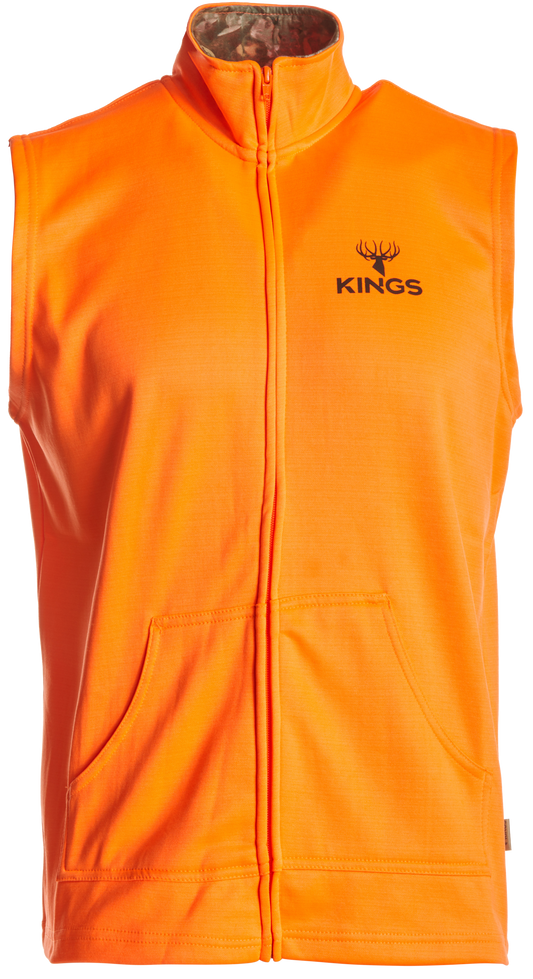 Thunder Grouse Blaze Orange Fleece Vest – Modern Wild