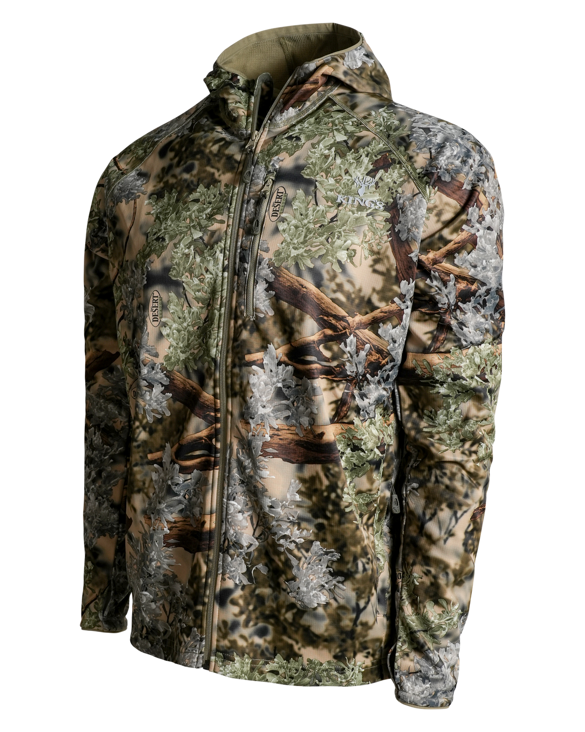 Hunter Full-Zip Fleece Hoodie | King's Camo – Kings Camo