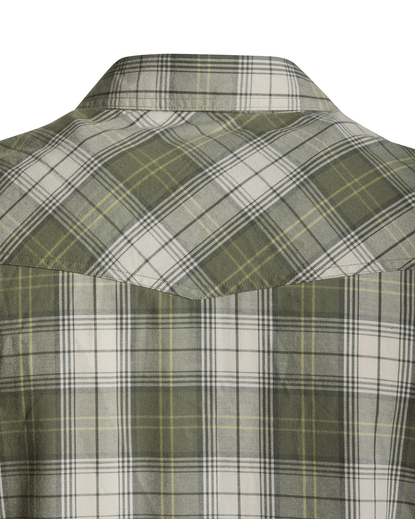 Western Olive Plaid