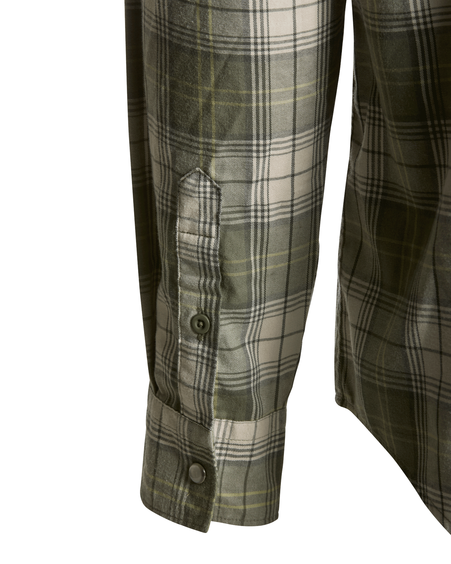 Western Olive Plaid