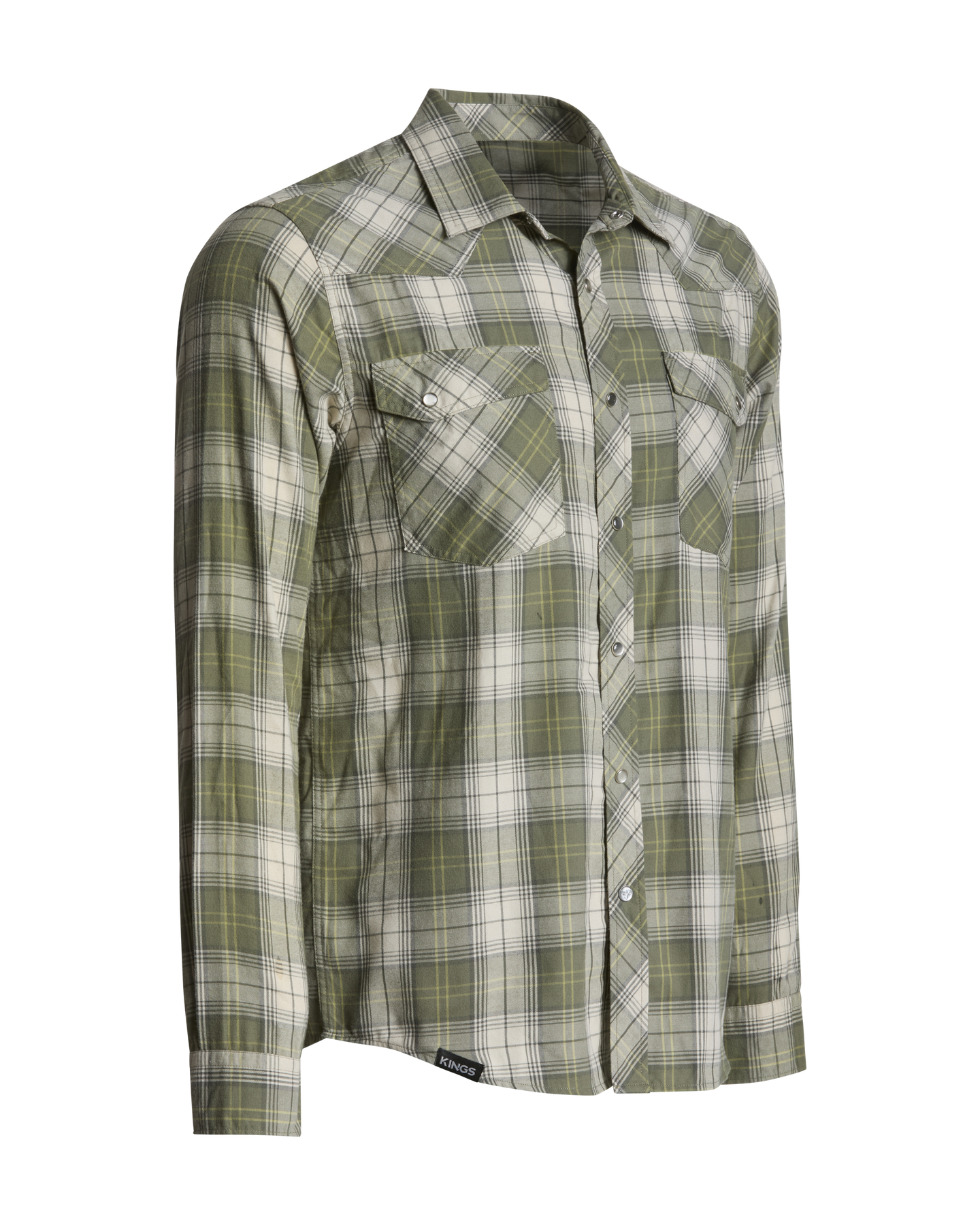 Western Olive Plaid