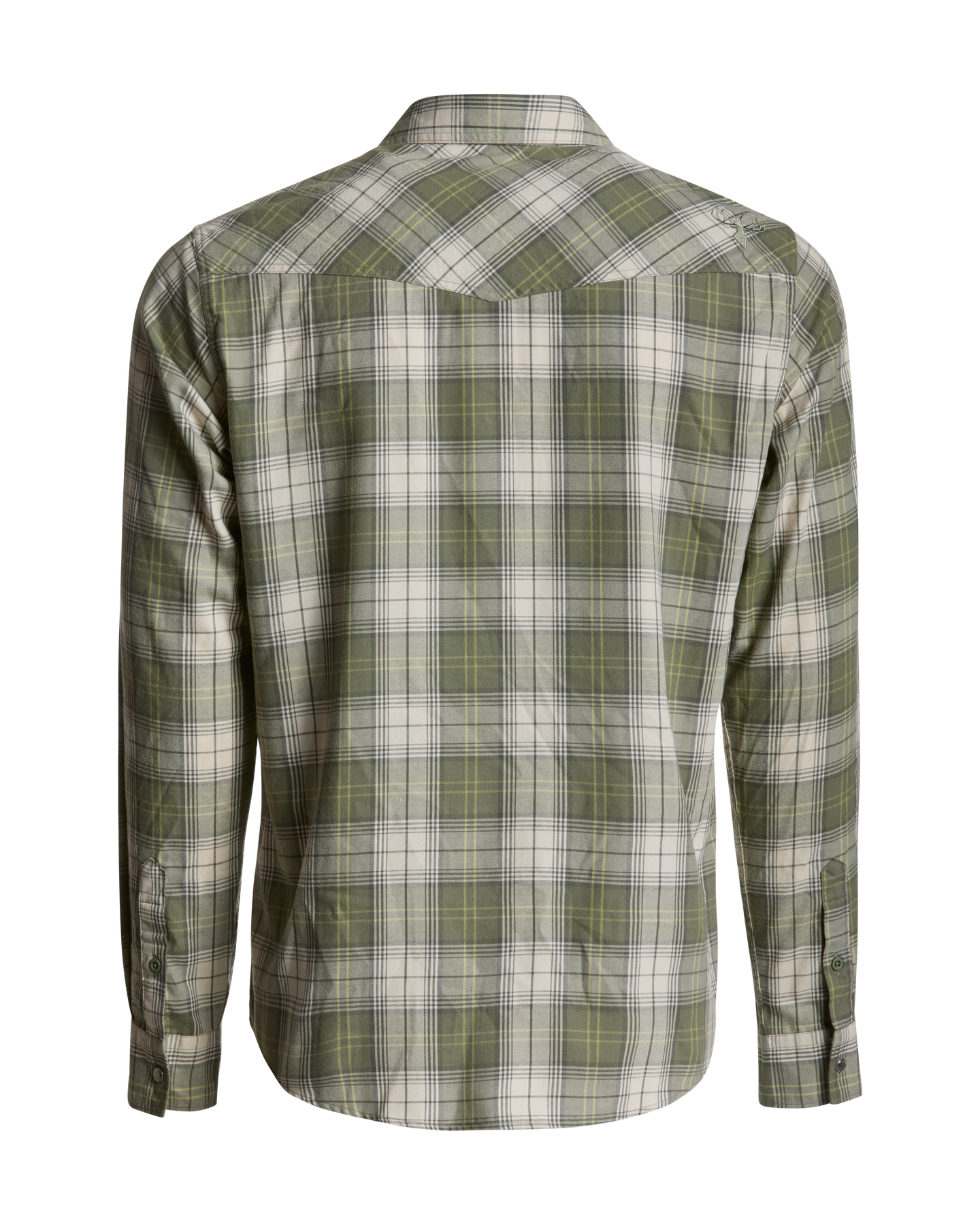 Western Olive Plaid