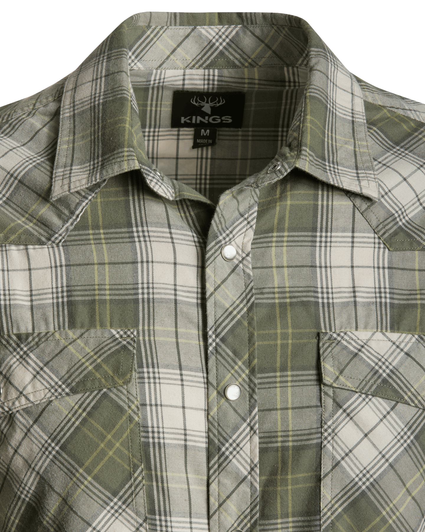 Western Olive Plaid