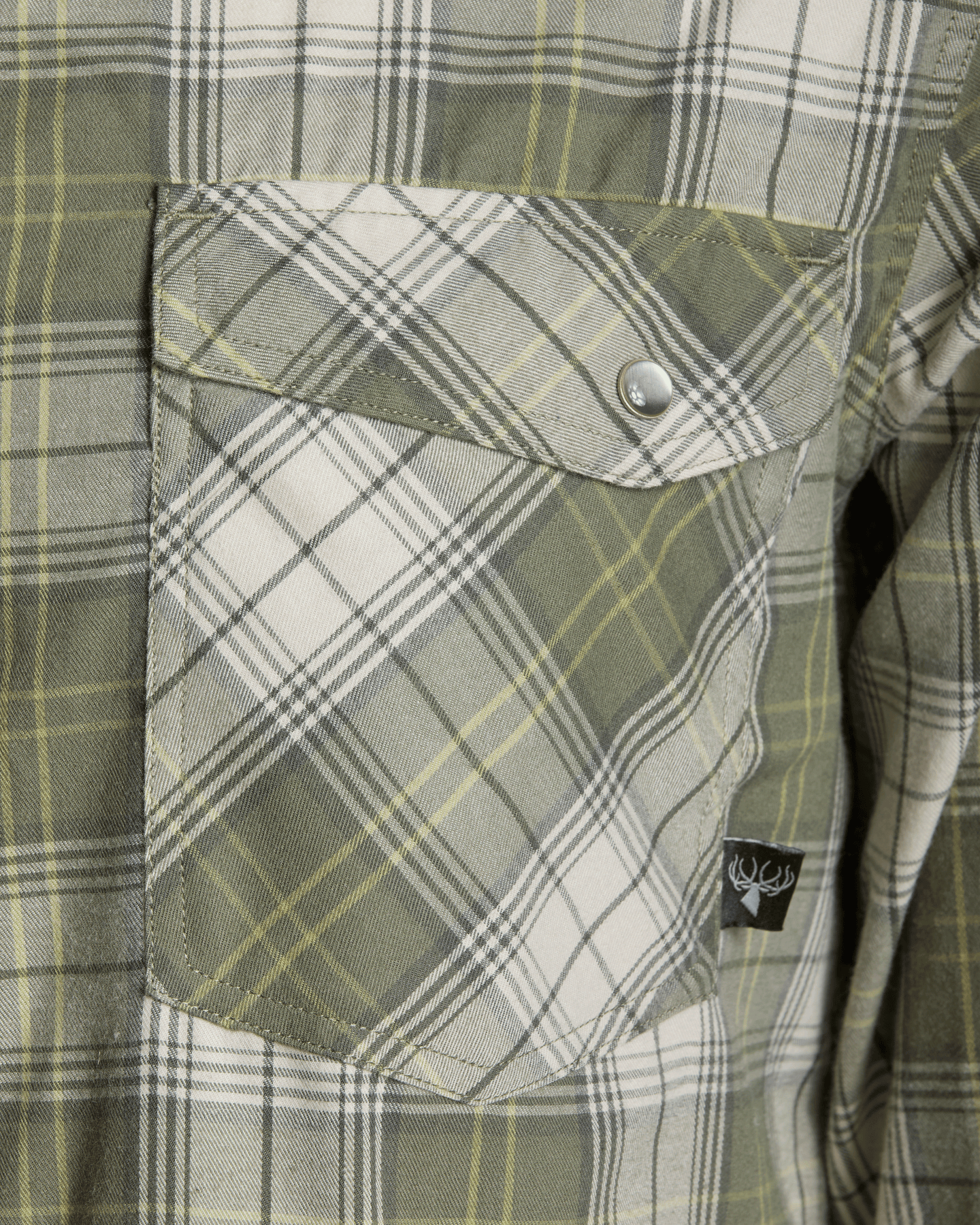 Western Olive Plaid