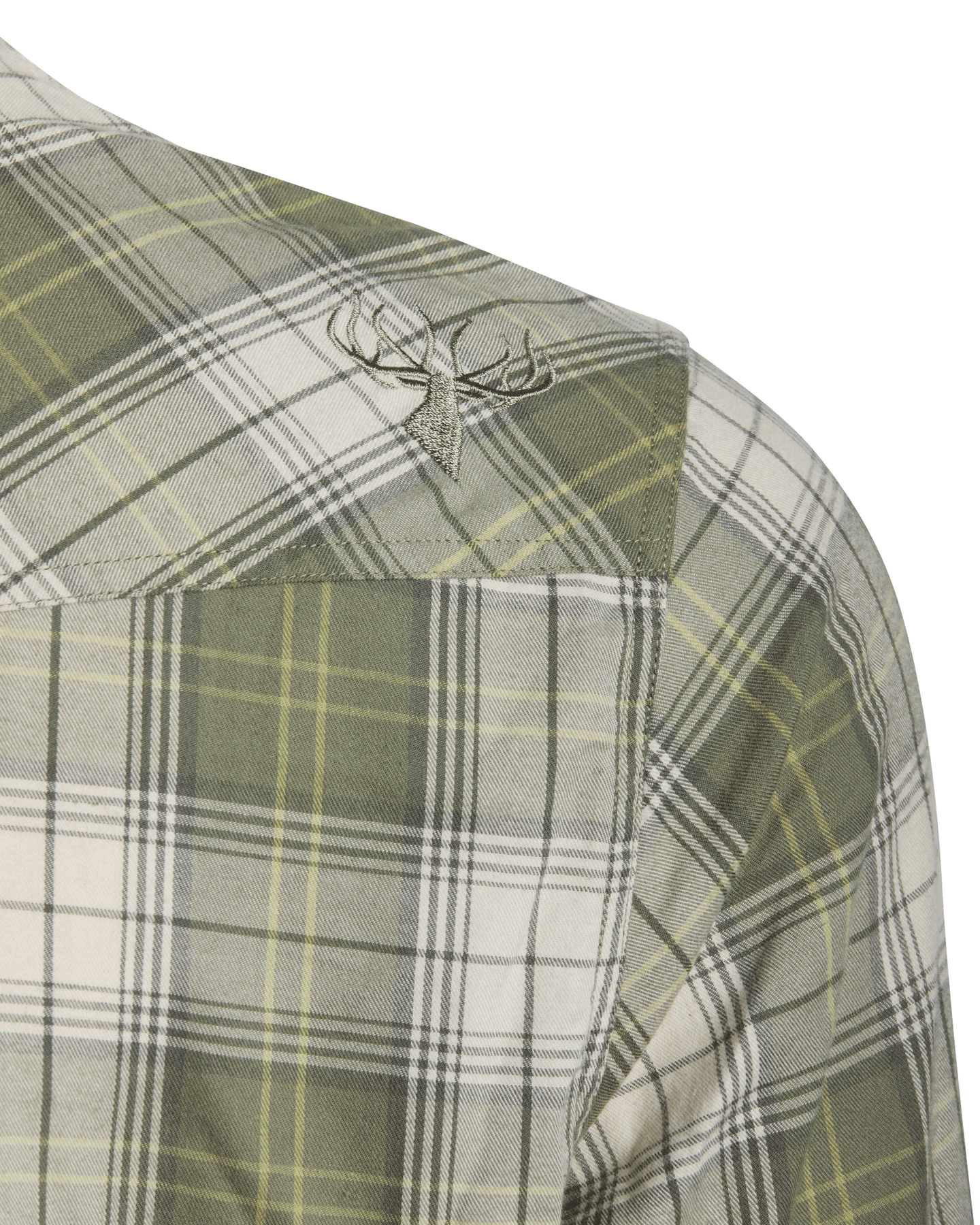 Western Olive Plaid