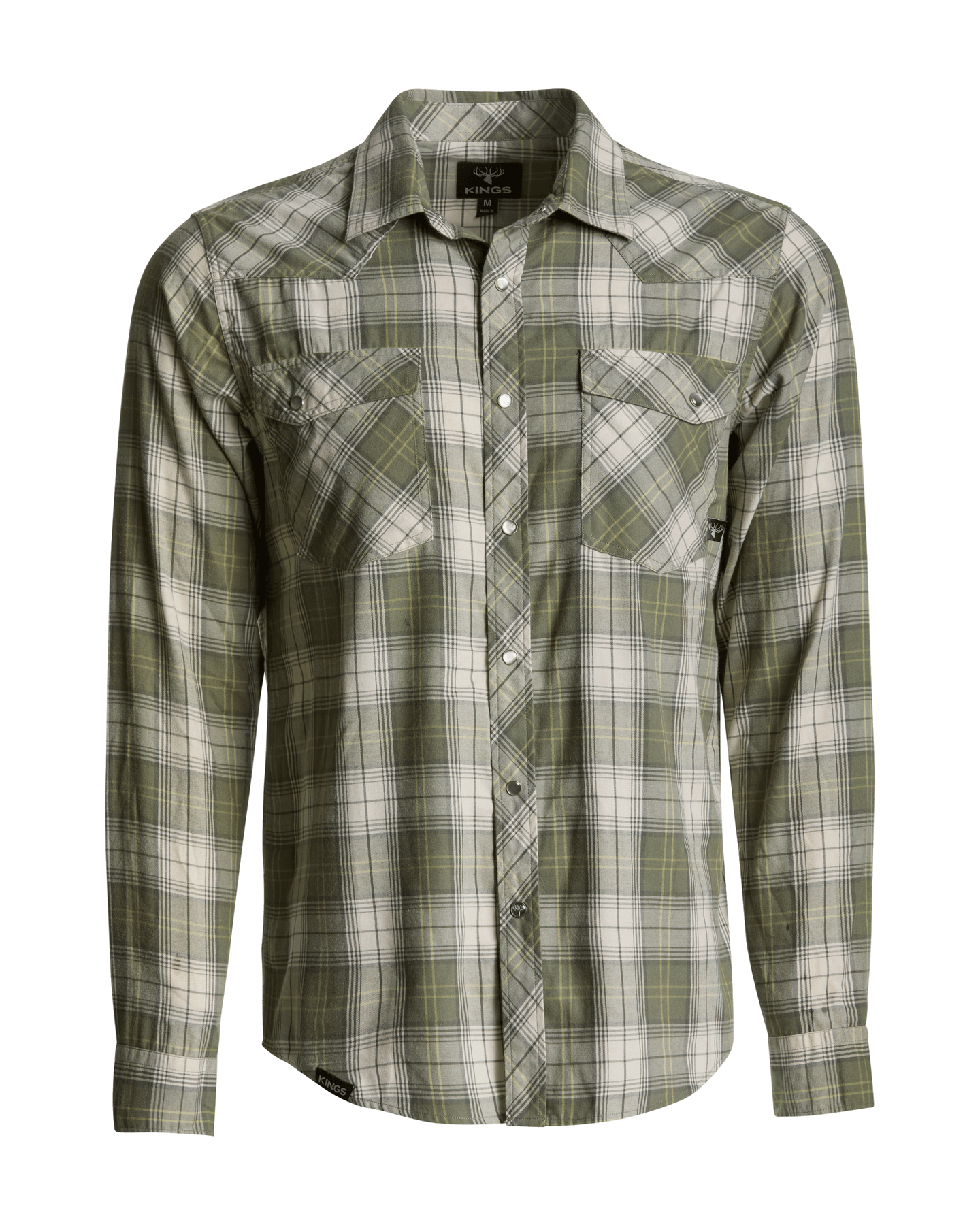 Western Olive Plaid