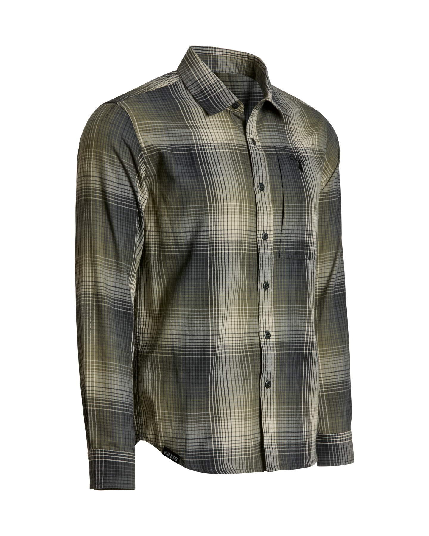 Modern Charcoal Plaid