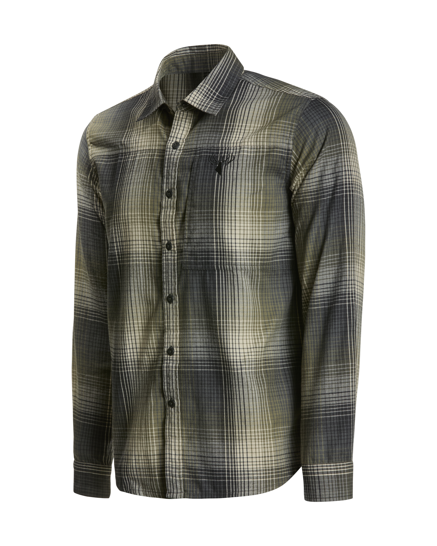 Modern Charcoal Plaid