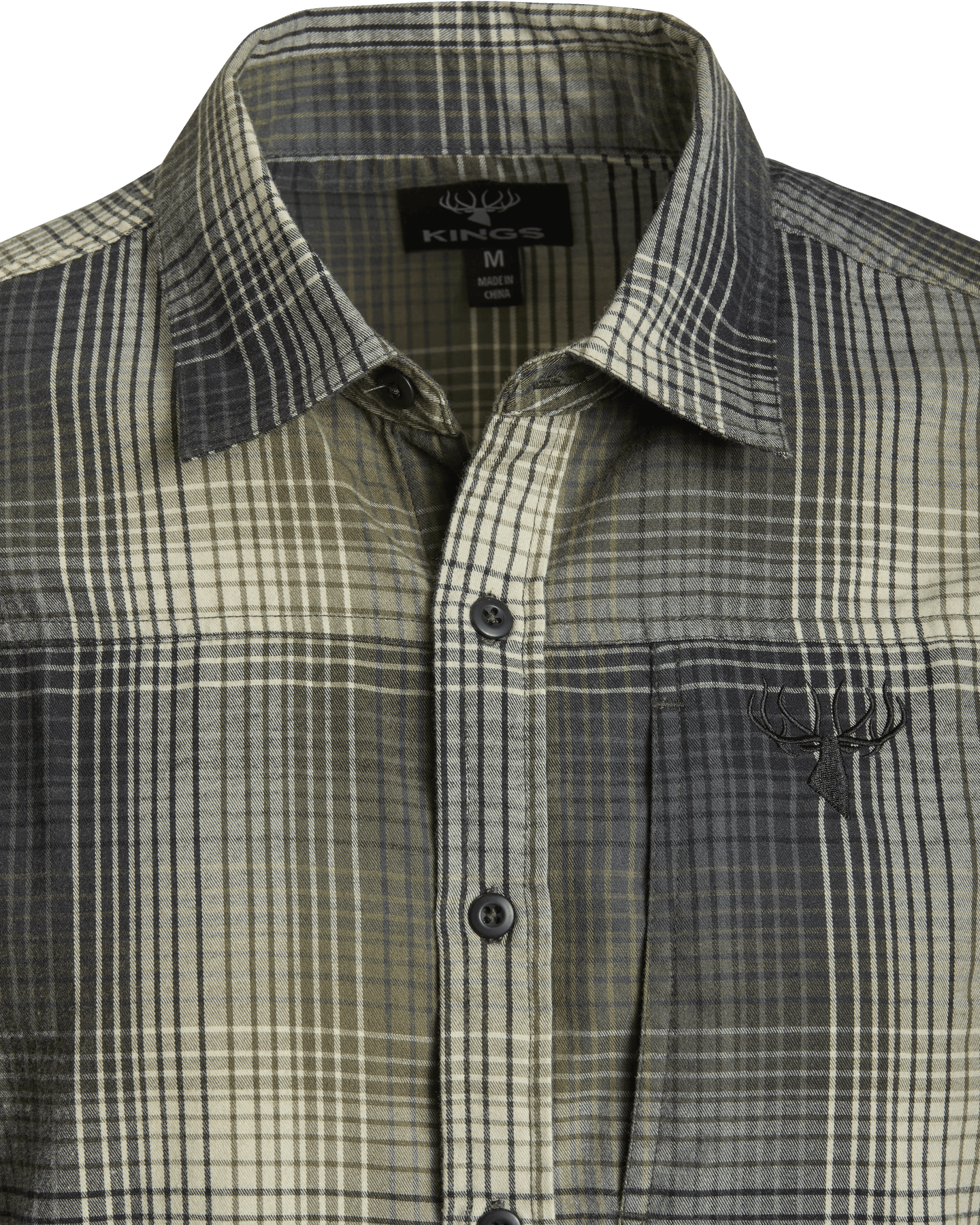 Modern Charcoal Plaid