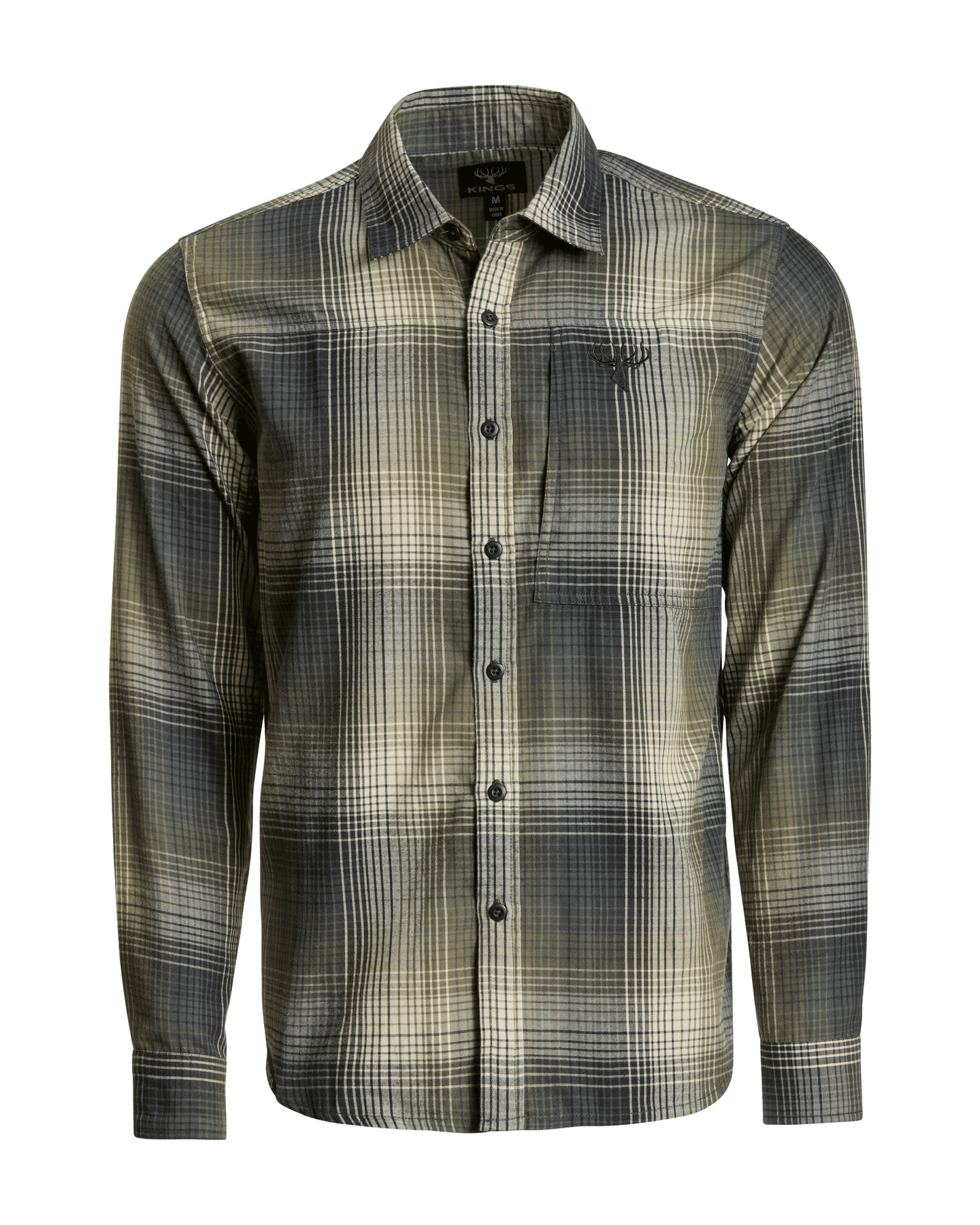 Modern Charcoal Plaid