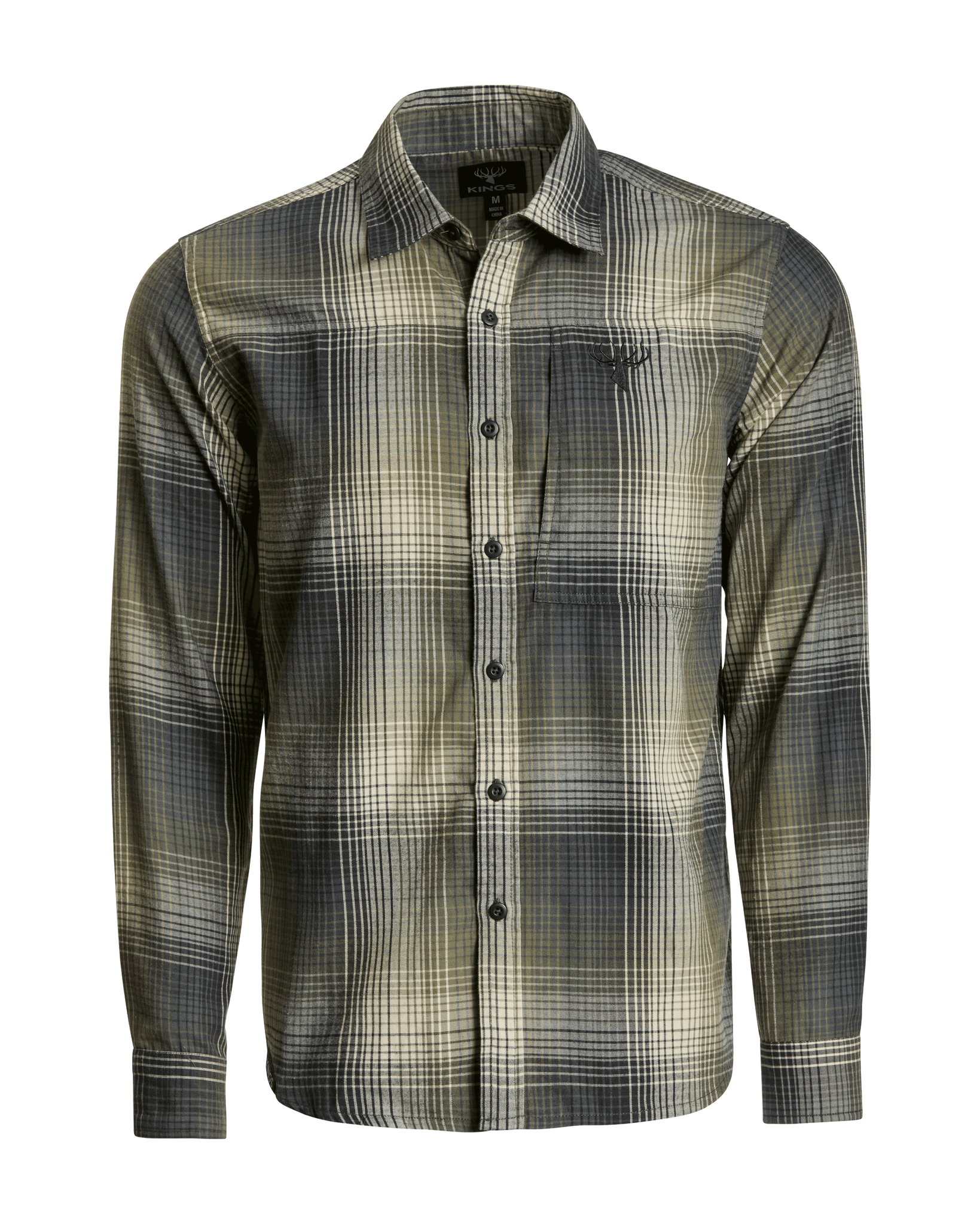 Modern Button Flannel