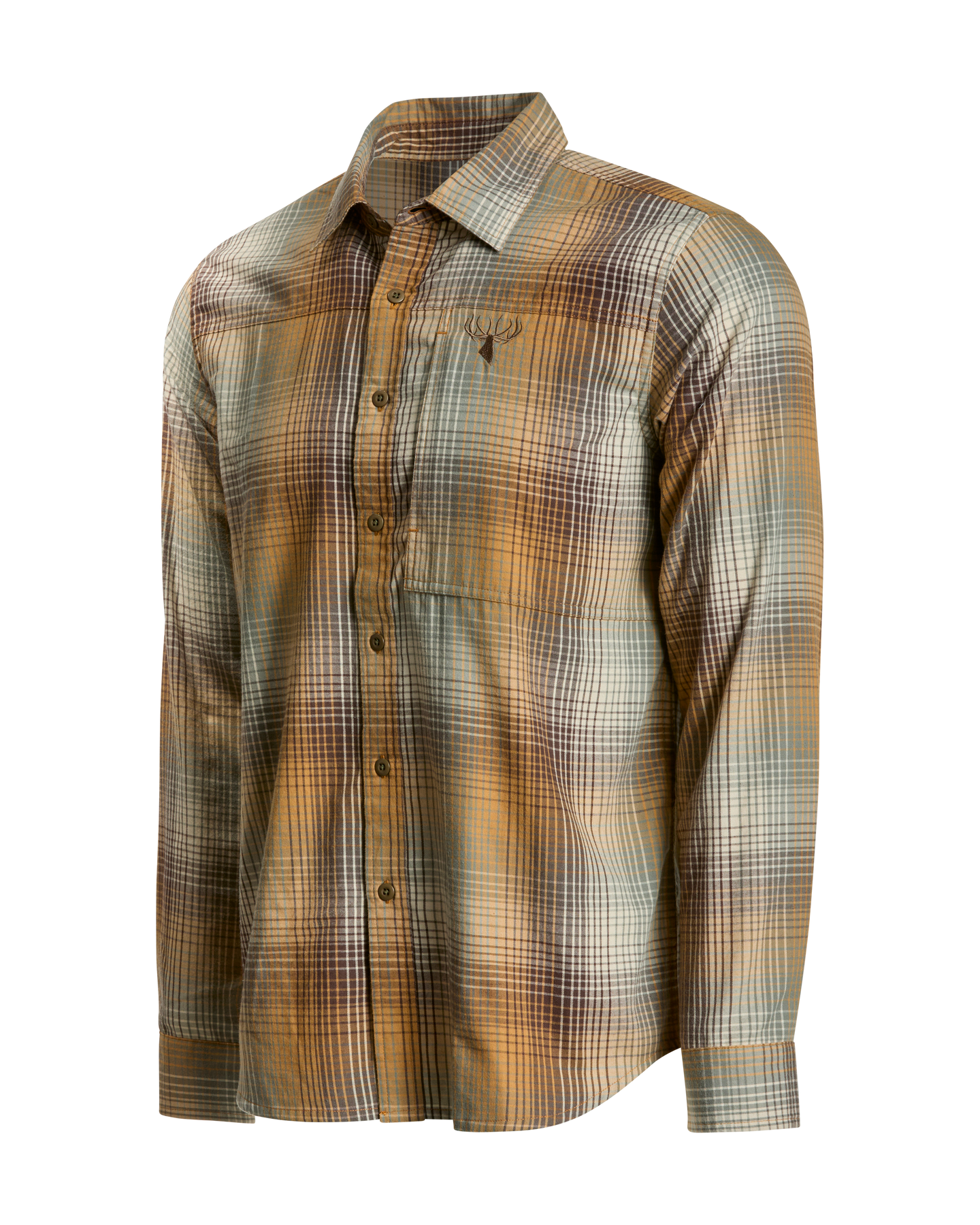 Modern Khaki Plaid