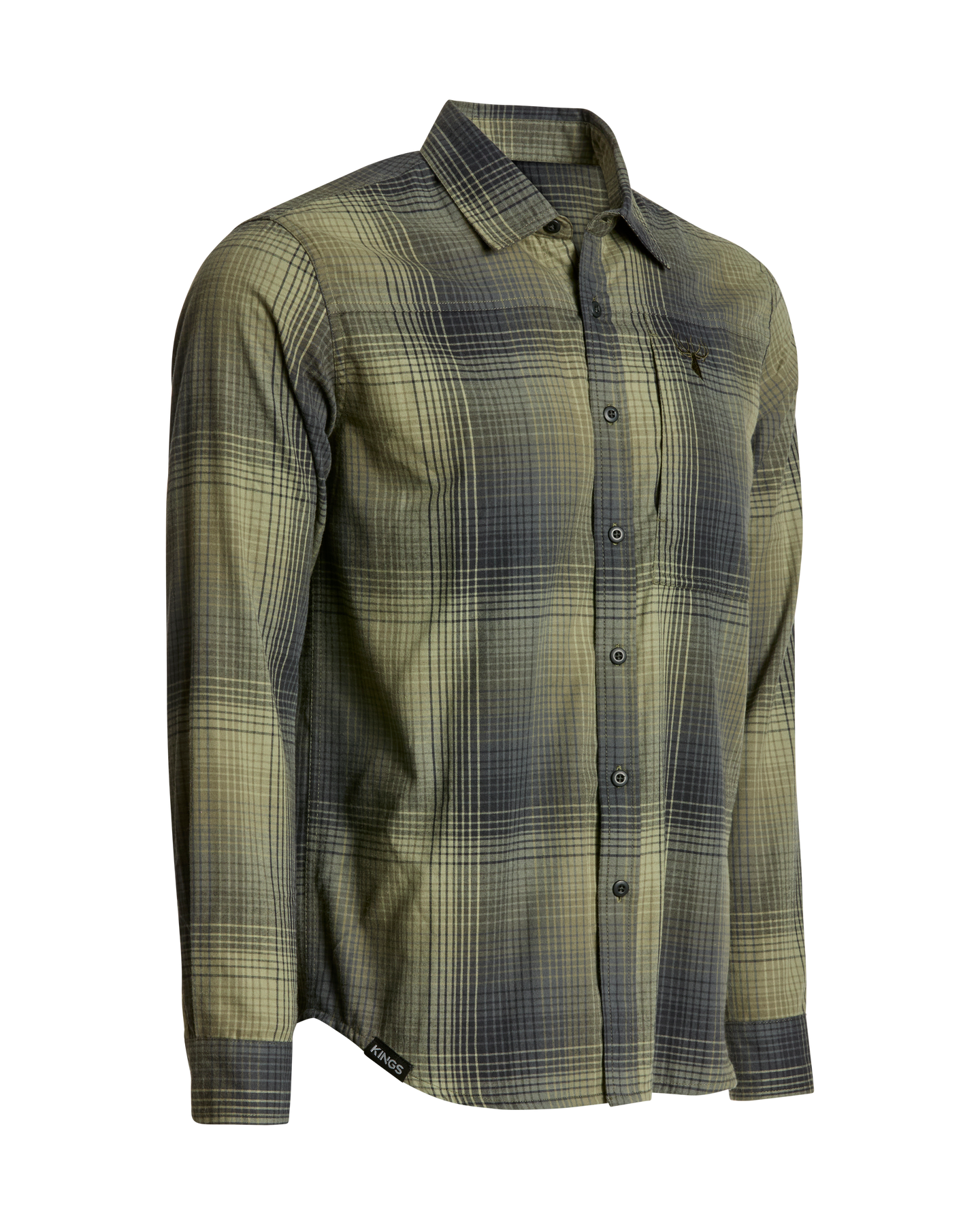 Modern Olive Plaid