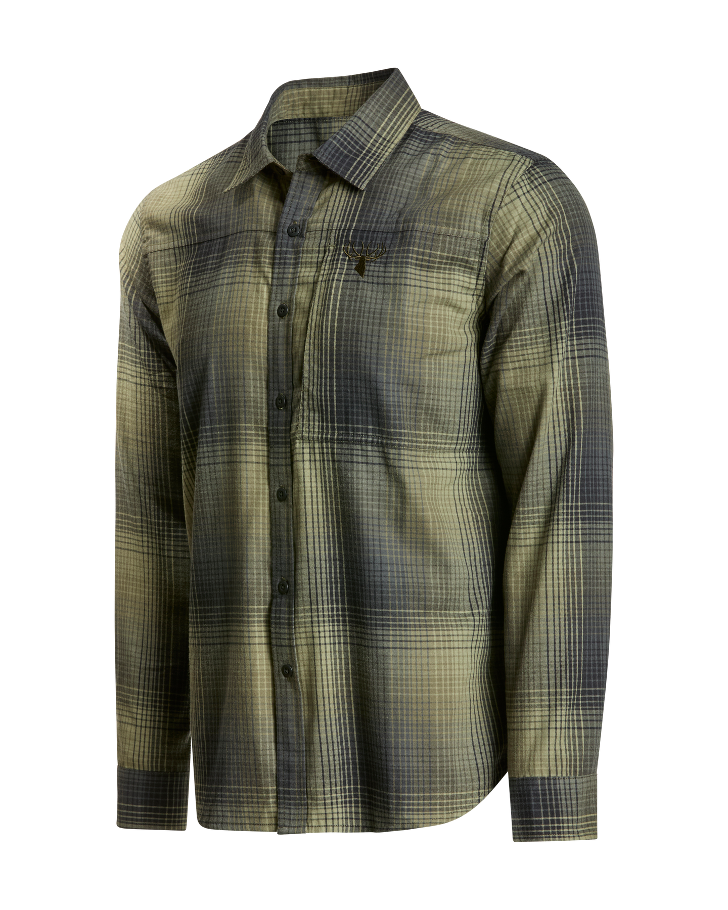 Modern Olive Plaid