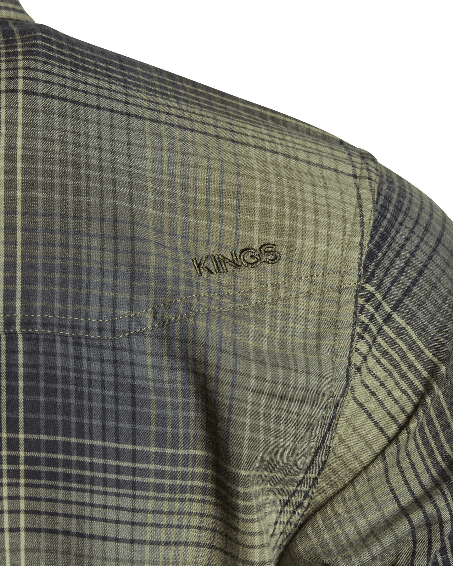 Modern Olive Plaid