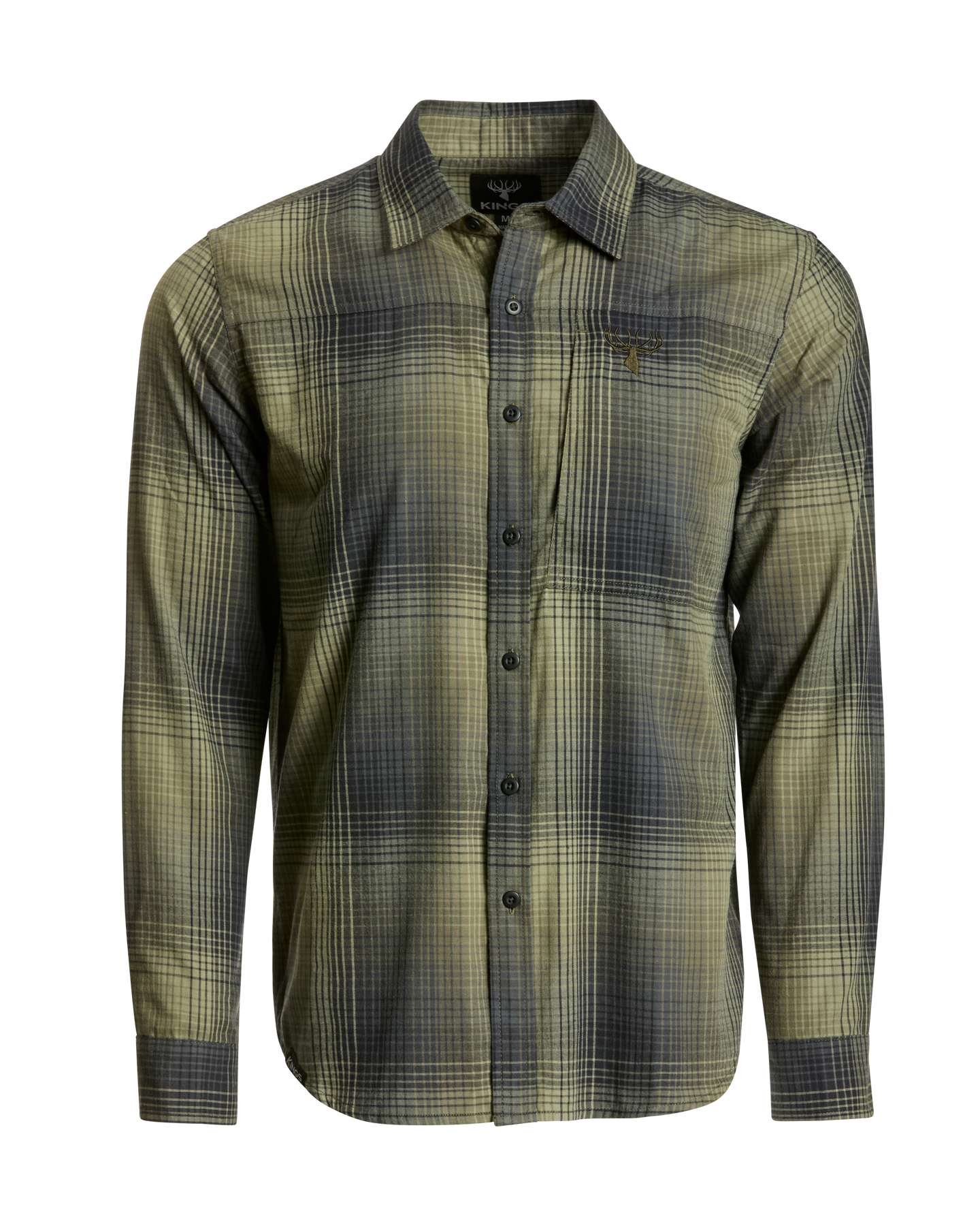 Modern Olive Plaid