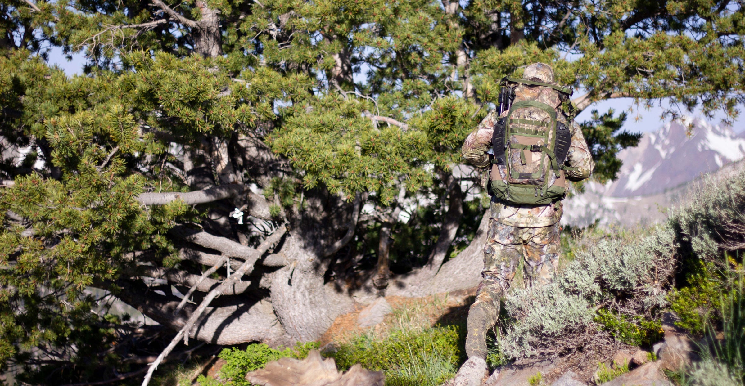 22 litre hiking camo backpack Mountain Top 2200 Backpack