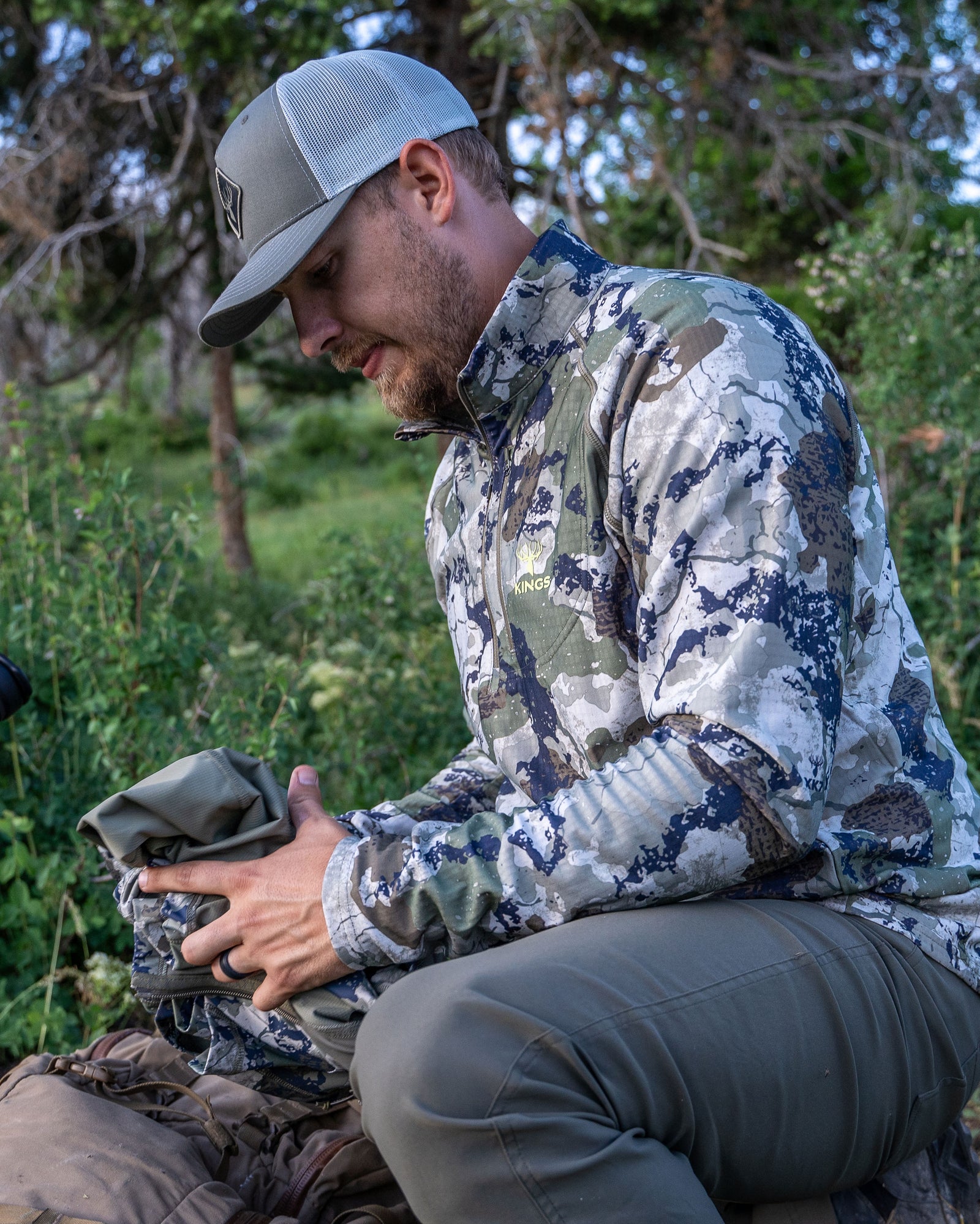 XKG Performance Fleece 1/4 Zip | Kings Camo