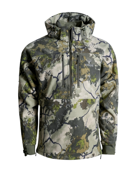 【KM4K カモシカ】HOOD WINDOW 　　 セーフティグリーン パーカー XKG Wind-Defender Shift Anorak – Kings Camo
