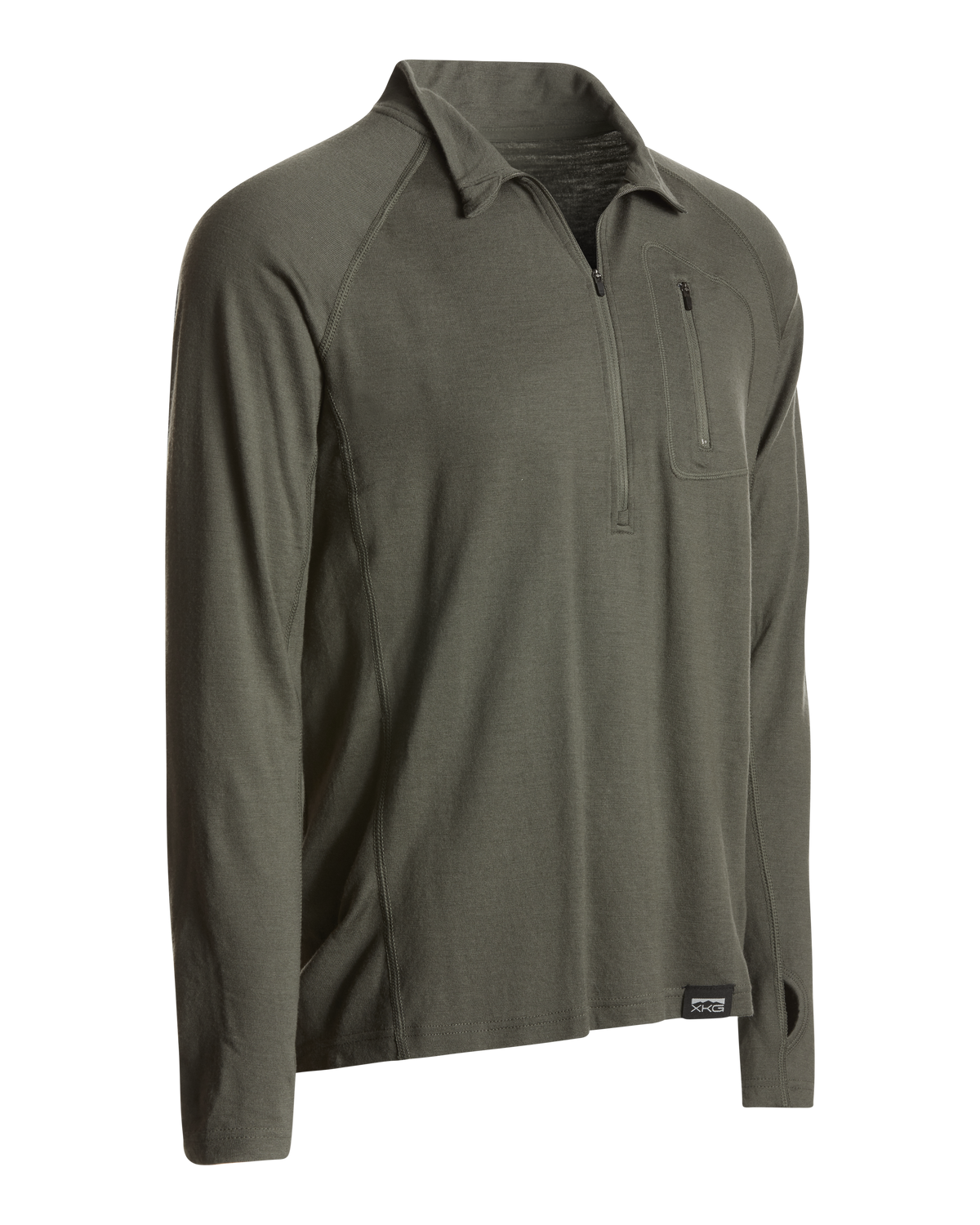XKG Foundation 260 Merino 1/4 Zip | King's Camo – Kings Camo