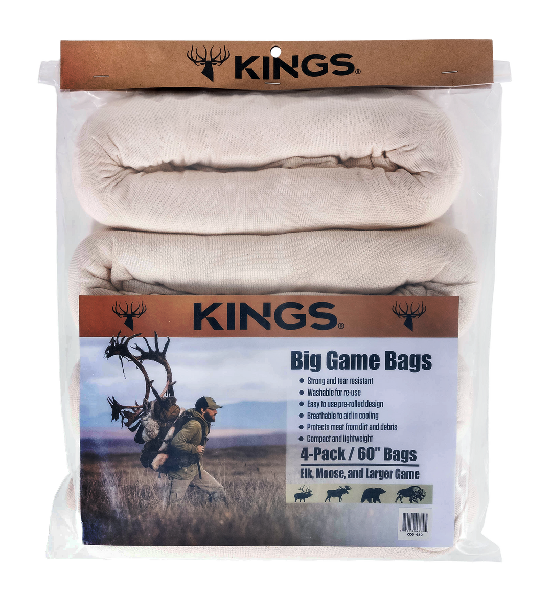Kings 4-Pack Large Game Bags