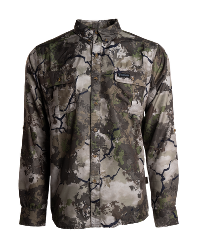HUNTERS T-Shirt Mens big sizes XXL-8XL oak tree camo cotton fishing hunting  top.