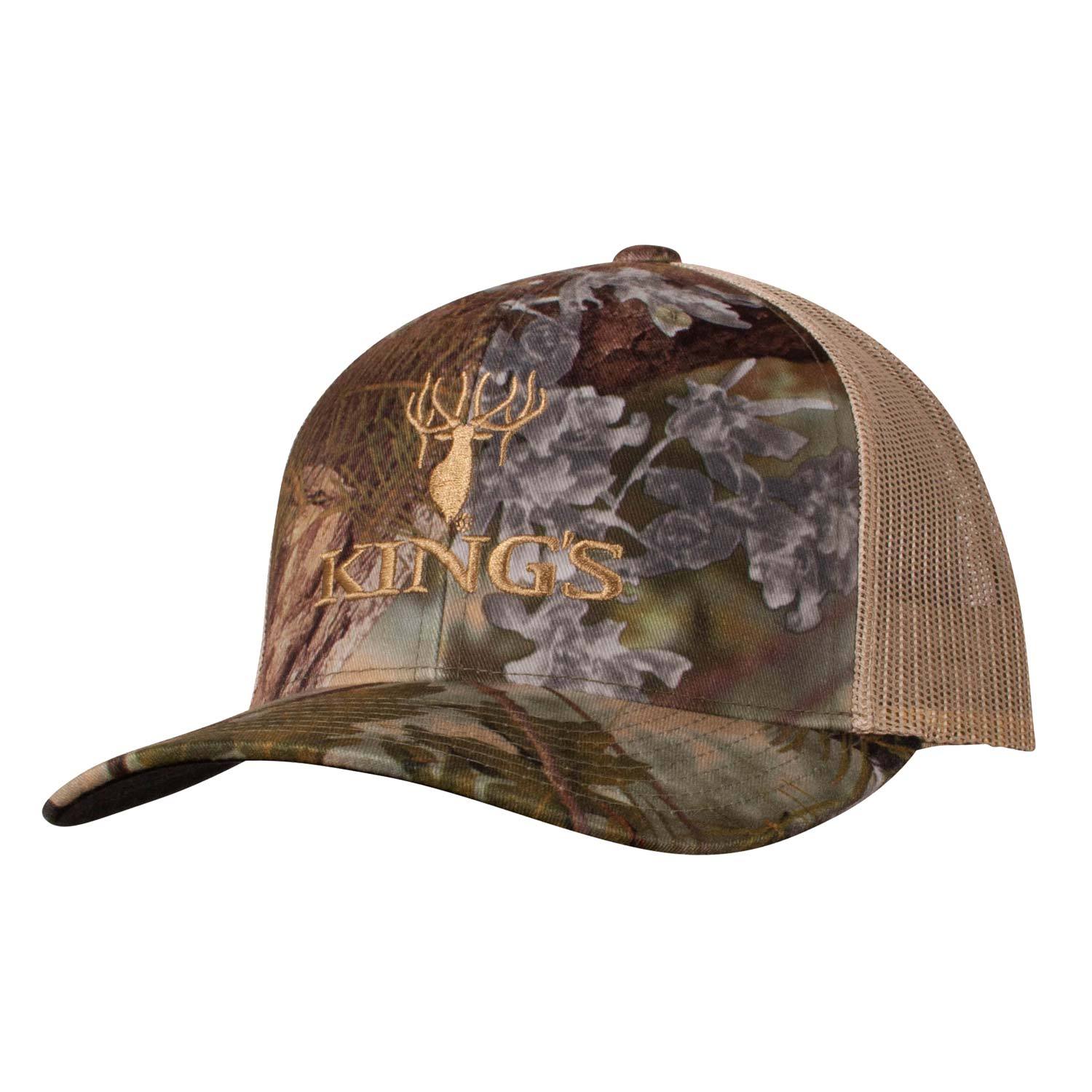 King's Camo KC Ultra Richardson Logo Snapback Hunting Hat - One