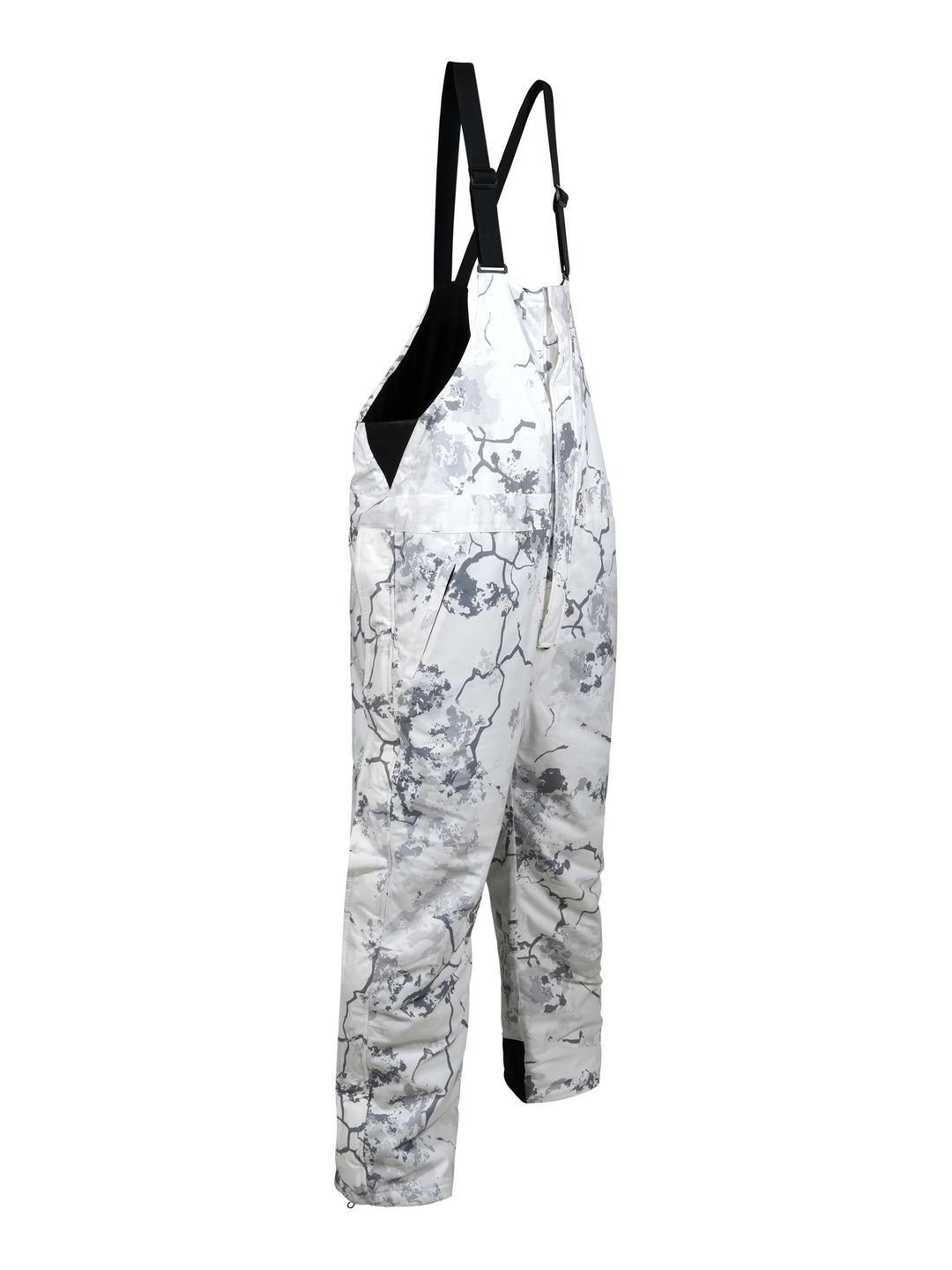 Weather Pro Insulated Bib in KC Ultra Snow | King's Camo
