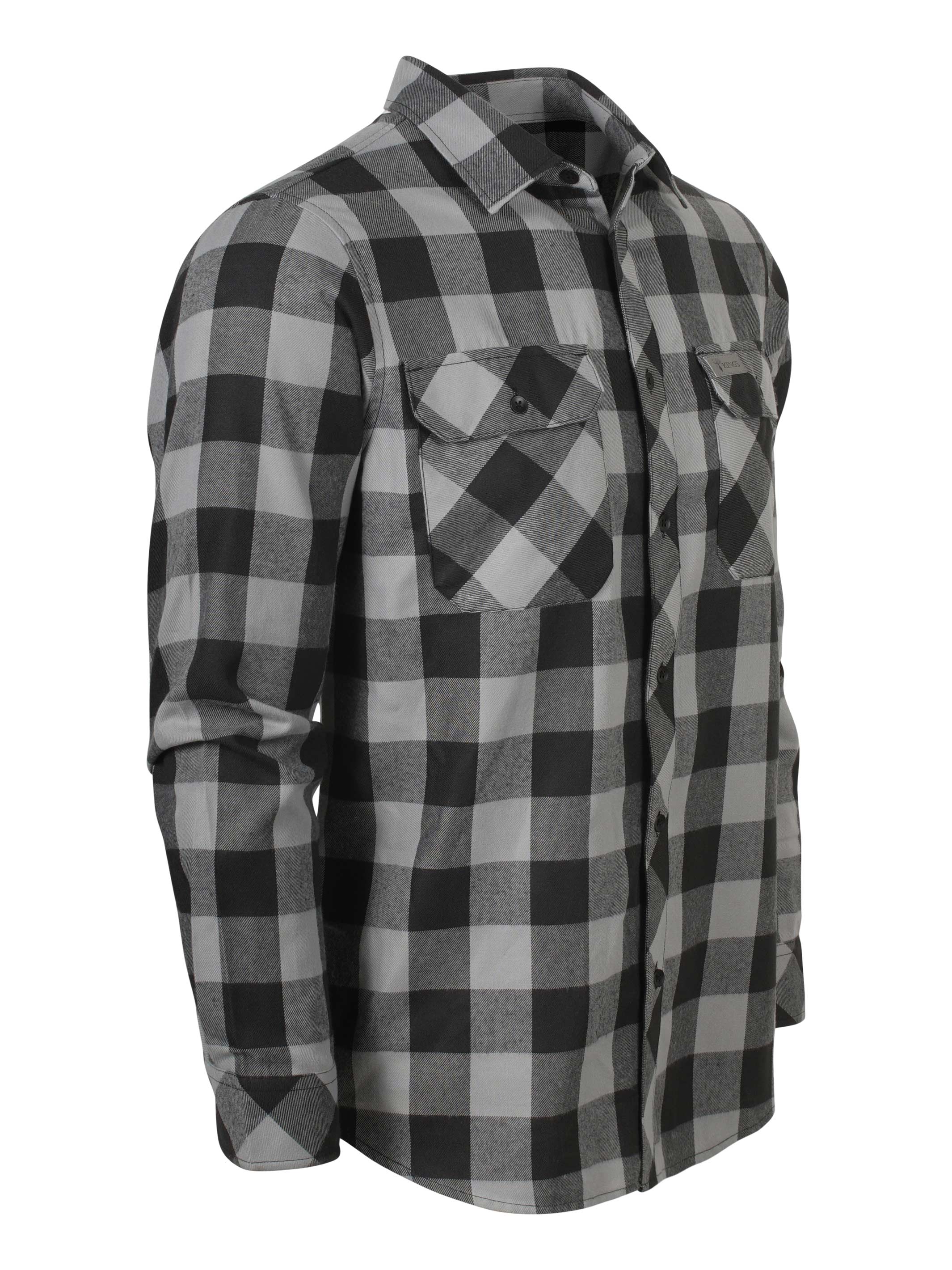 Long Sleeve The King Flannel Shirt hot for Men